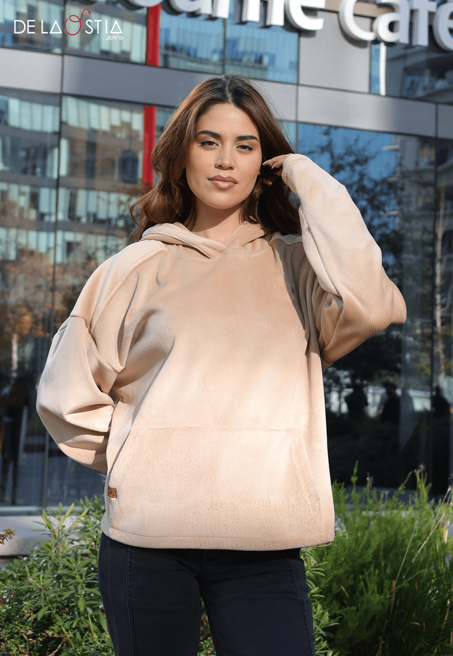 POLERON ALASKA BEIGE - Imagen 2