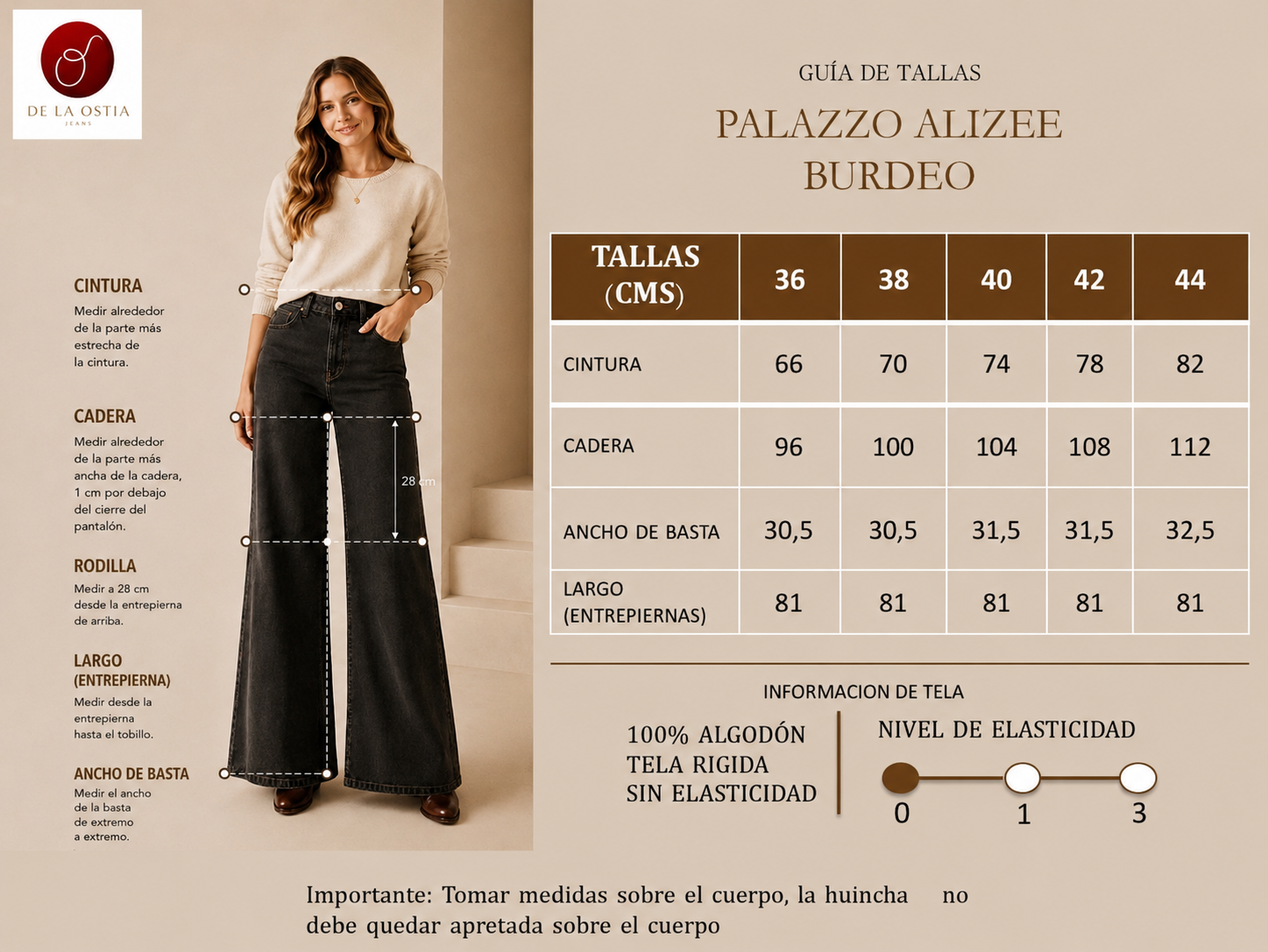 Guía de tallas