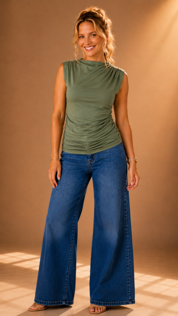POLERA LUZ OLIVA