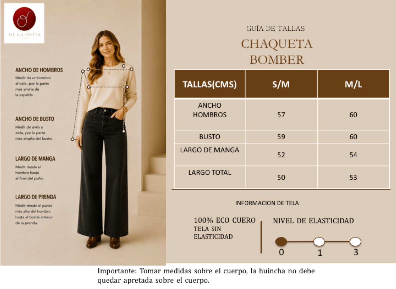 Guía de tallas