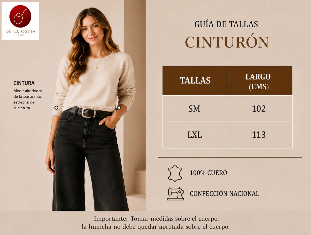 Guía de tallas