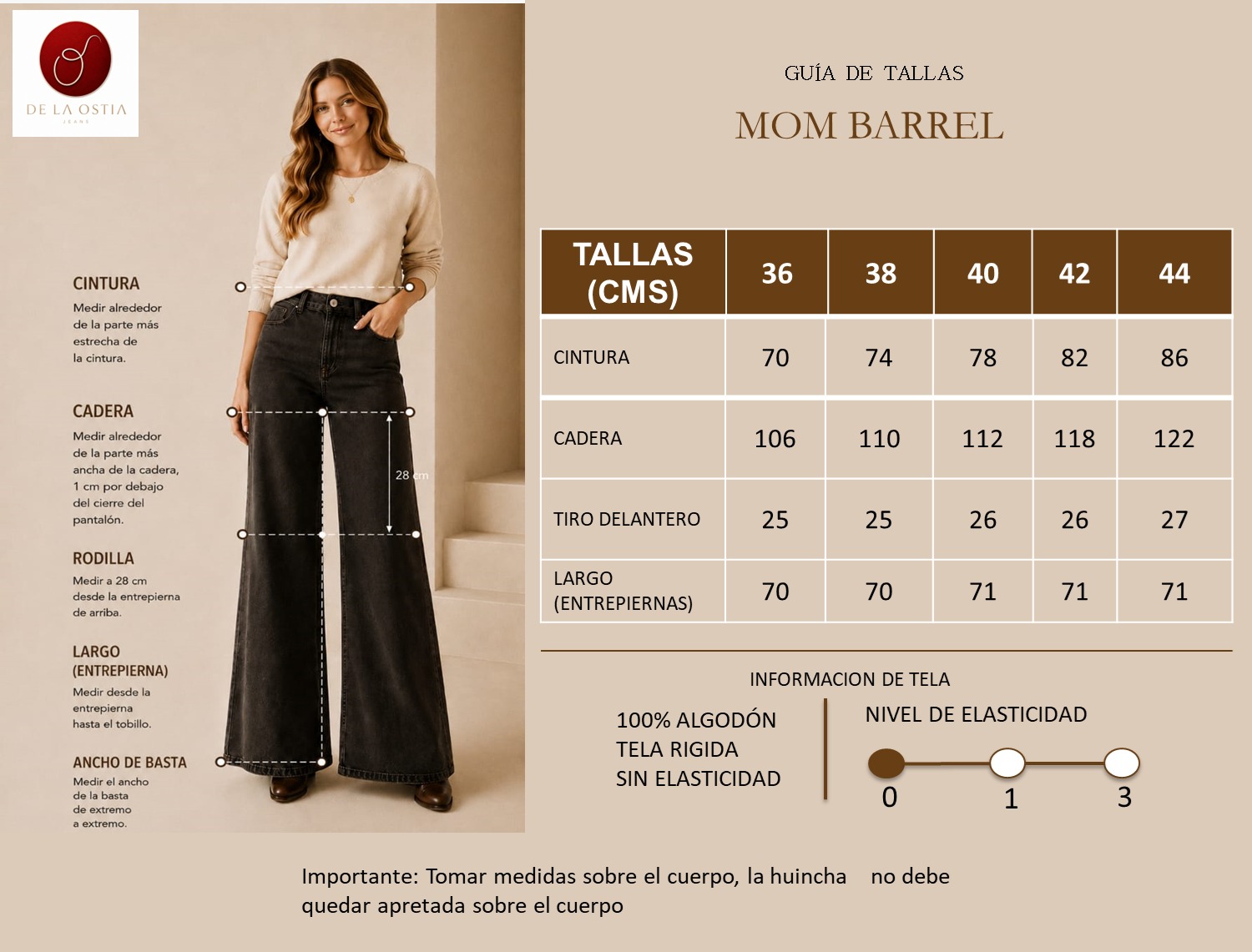 Guía de tallas