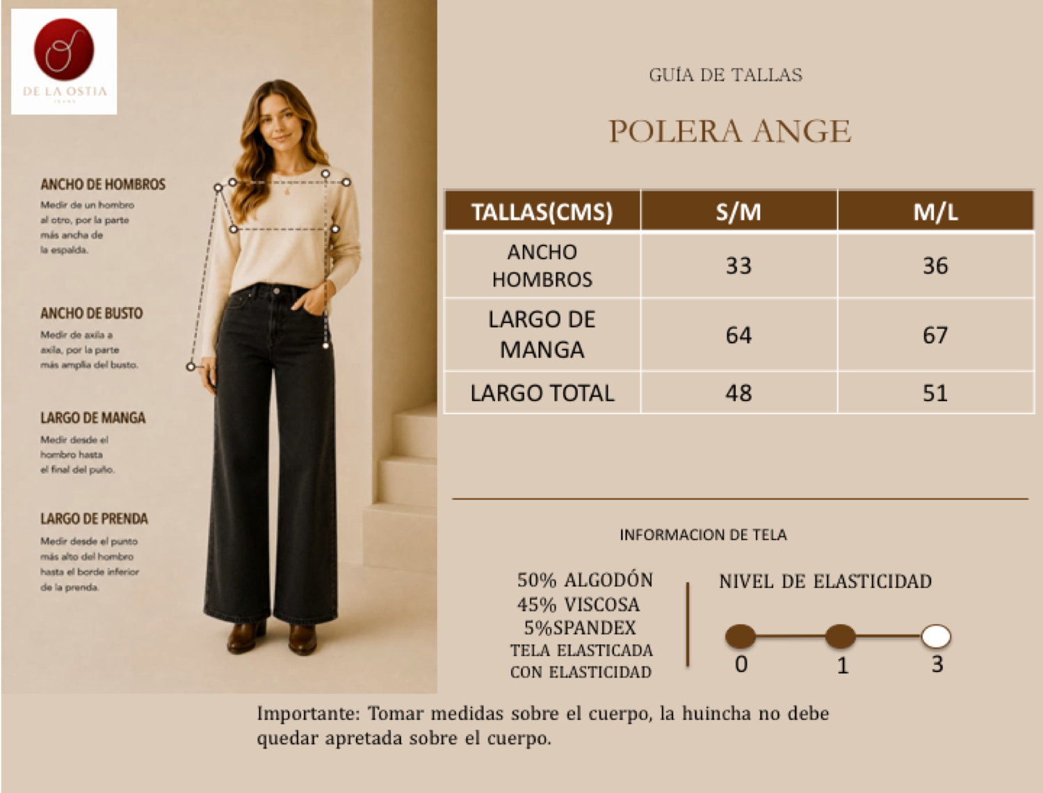 Guía de tallas