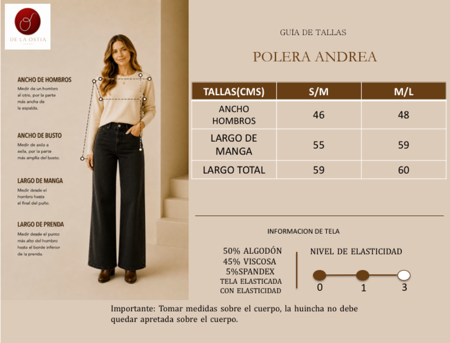 Guía de tallas
