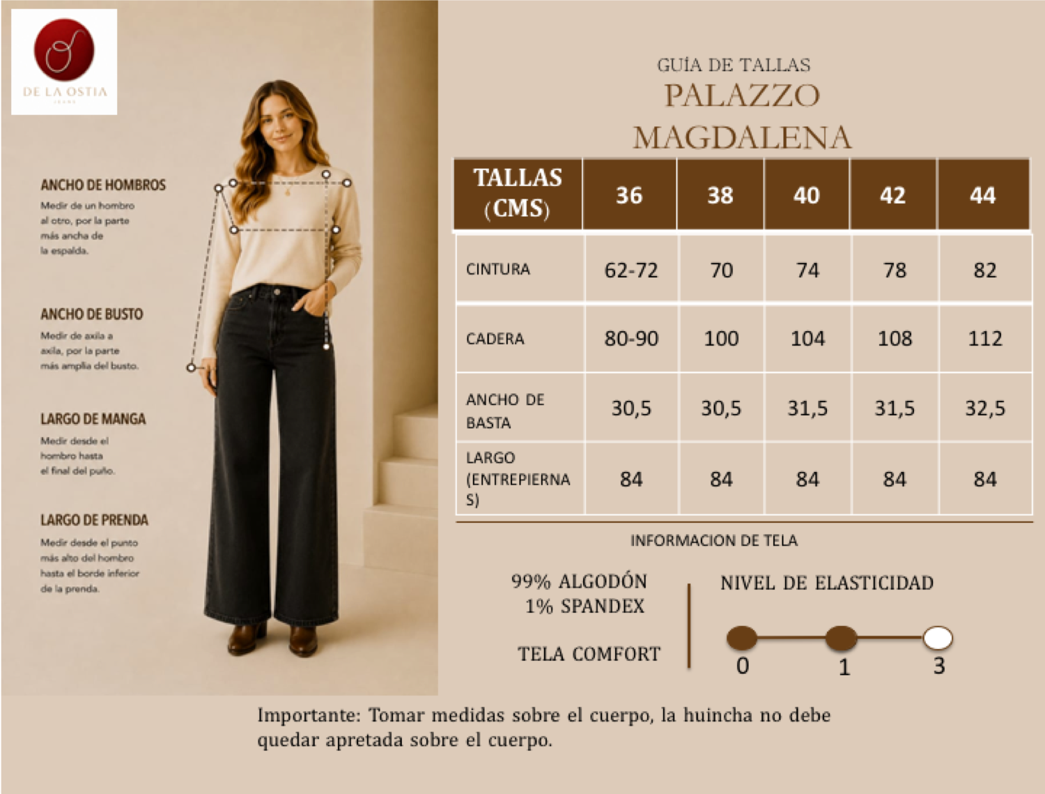 Guía de tallas