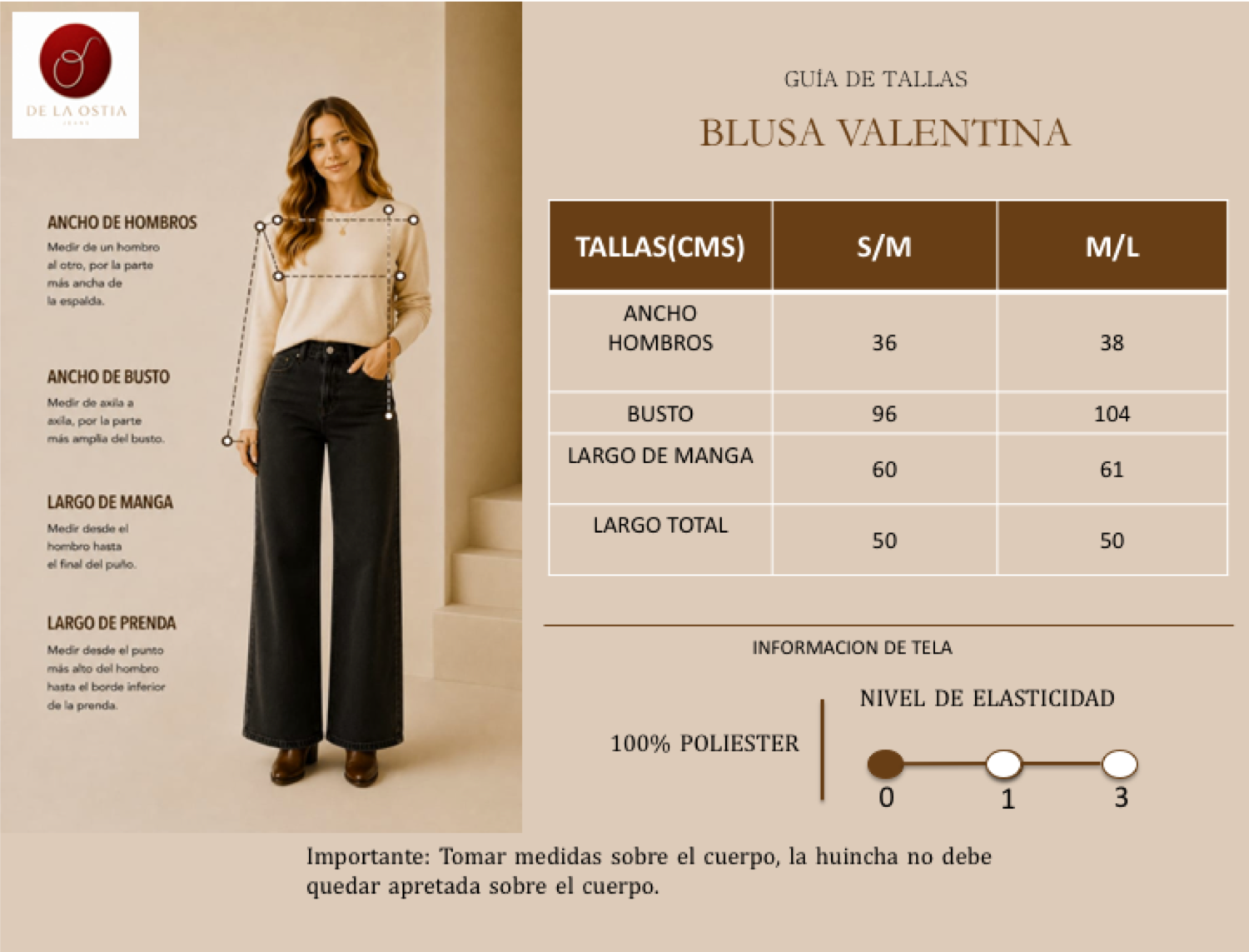 Guía de tallas